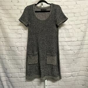RAG & BONE - Scoop Neck Short Sleeve Sweater Dress